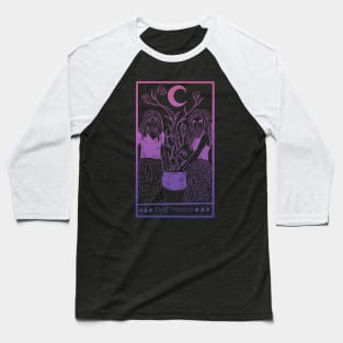 Midnight Margarita Moon - tarot card bi pride pastel Baseball T-Shirt